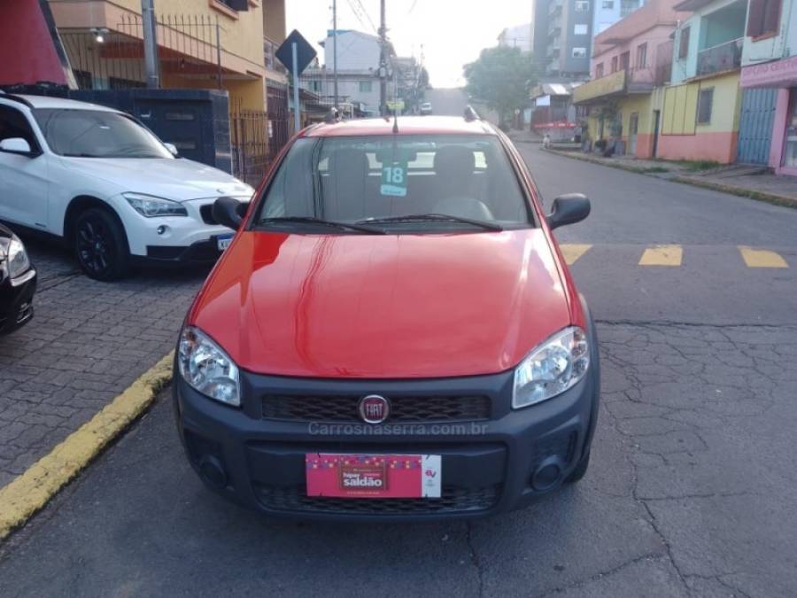 FIAT - STRADA - 2018/2018 - Vermelha - R$ 53.000,00
