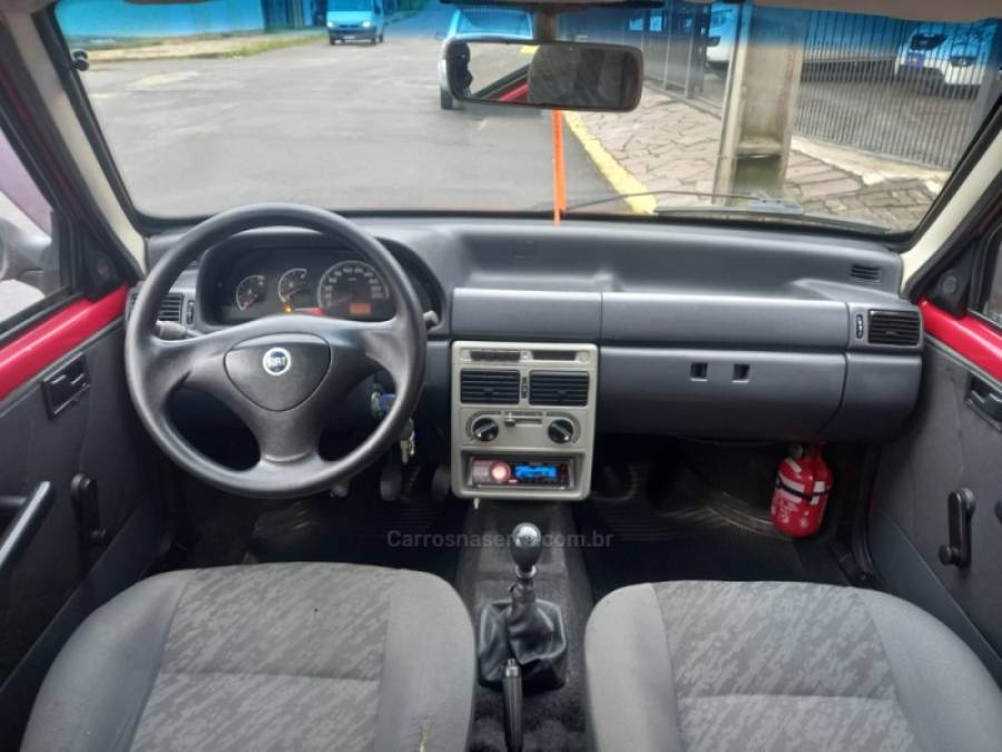 FIAT - UNO - 2007/2008 - Vermelha - R$ 23.500,00