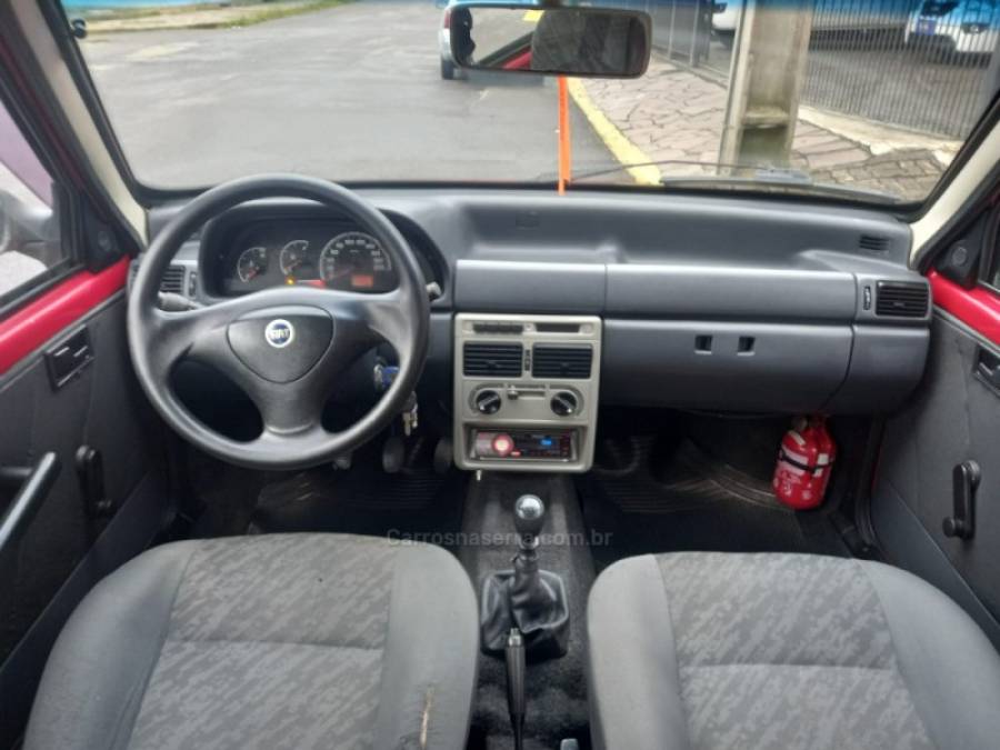 FIAT - UNO - 2007/2008 - Vermelha - R$ 23.500,00